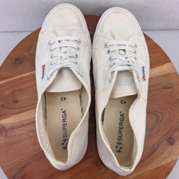 Superga‎ Canvas Sneakers Trainers Casual Comfortable Shoes Women's Size US 10 - Picture 5 of 10